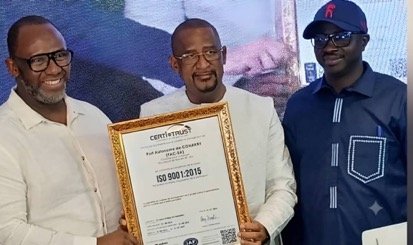 Performance portuaire : le Port Autonome de Conakry rejoint le cercle des ports certifiés ISO 9001